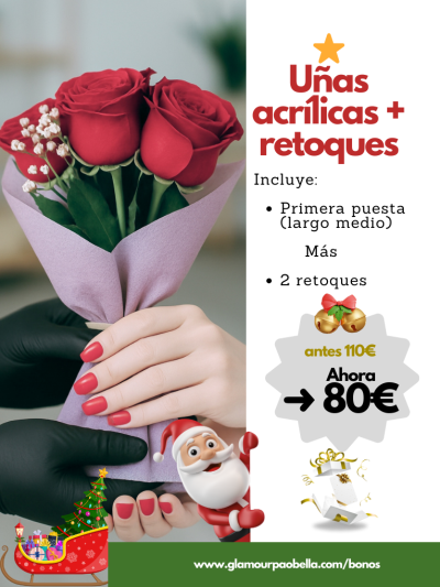 ⭐ Uñas acrílicas + retoques